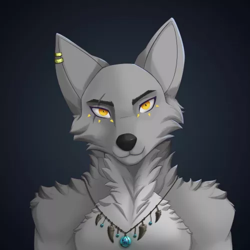 I have created a new character, it is a hybrid between wolf and fox (art by me, open commissions) by KR12_ART