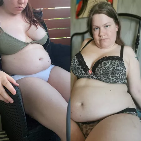 I have gotten lot bigger since I started gaining weight. 😍 by TheGrowingFeedee