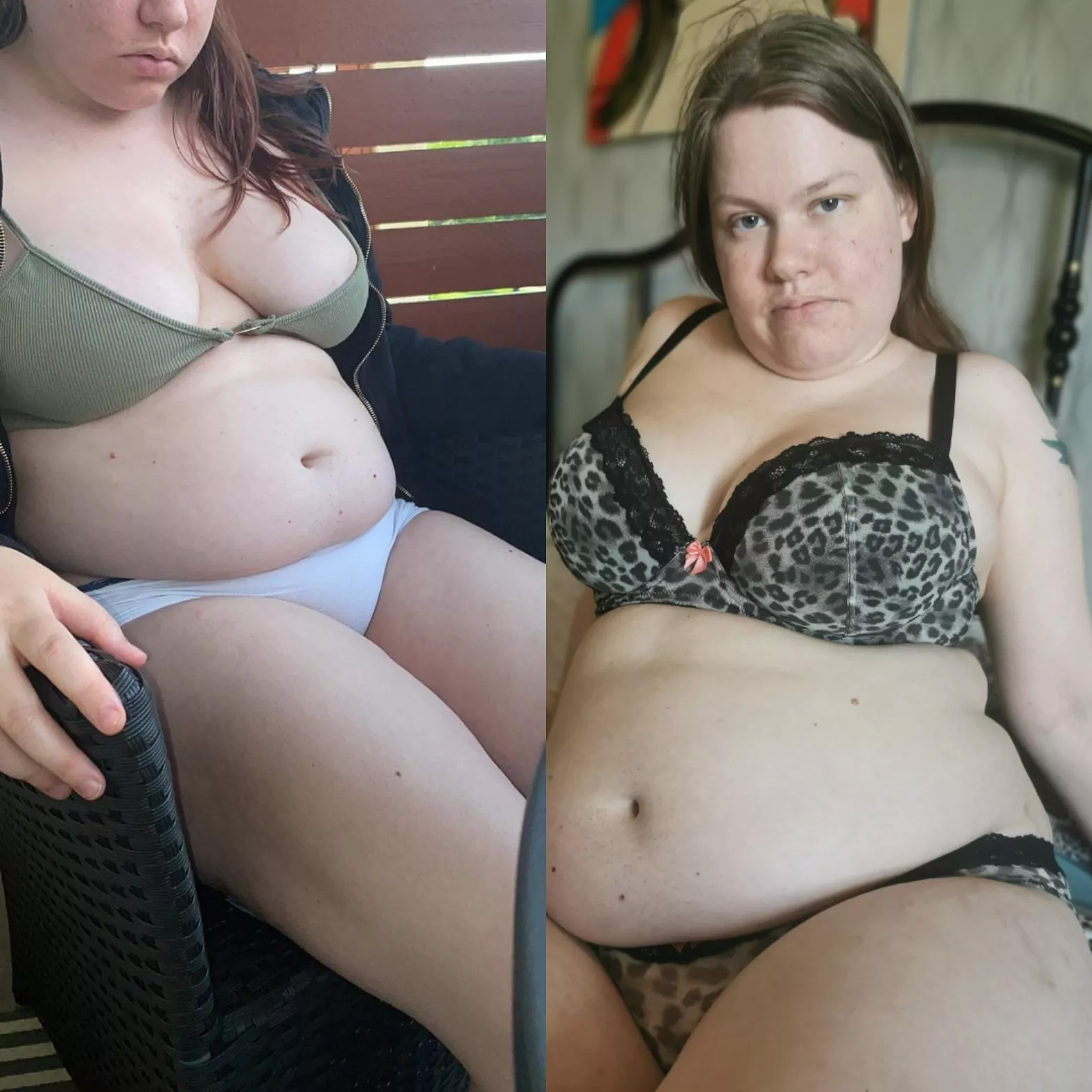 I have gotten lot bigger since I started gaining weight. 😍 posted by TheGrowingFeedee