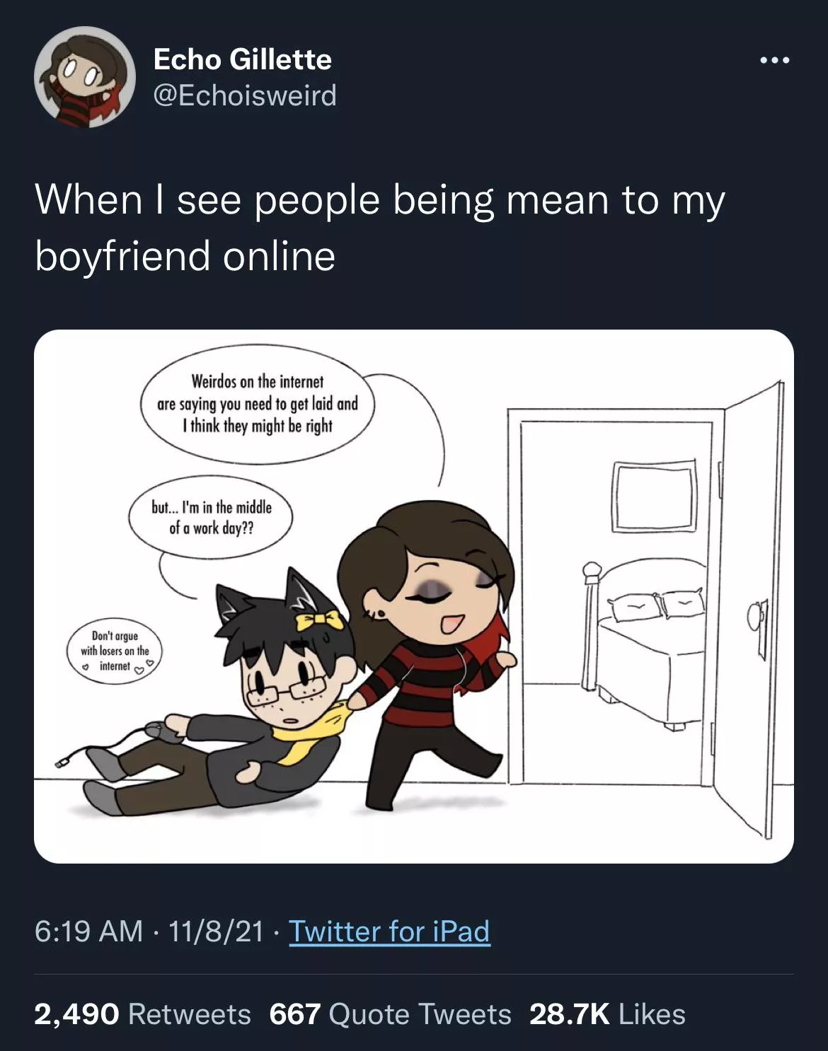 I have no clue who either of these people are but I hope they have the happiest relationship ever posted by worstwriterever26