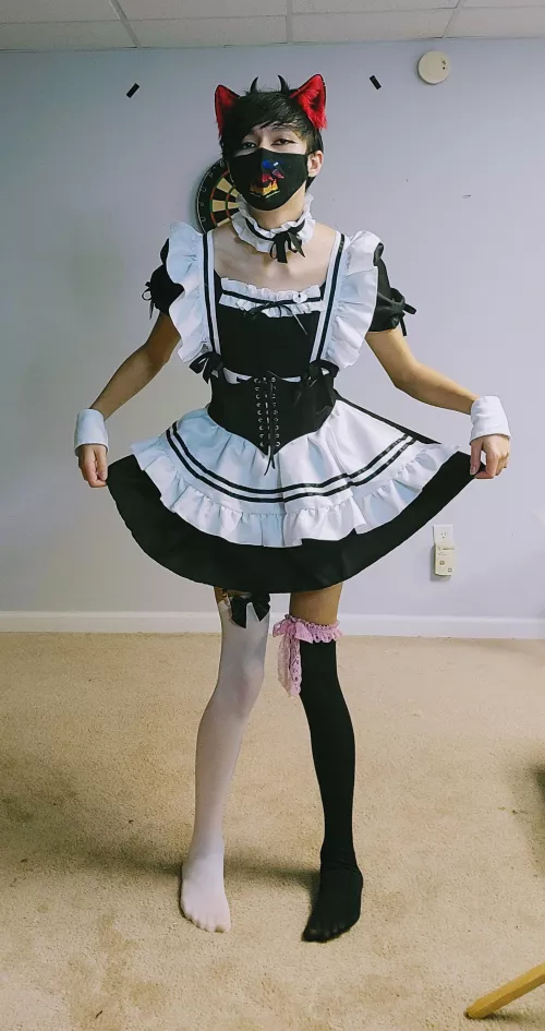 I have now acquired a maid dress ^w^ by willzoneium