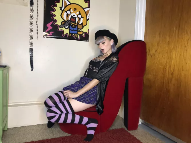 i have something under my skirt for you… by gloomybabyy