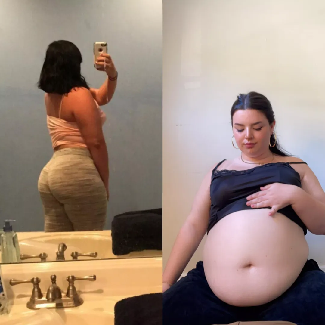 I have such a pot belly now 🥵 posted by mskristinaxo