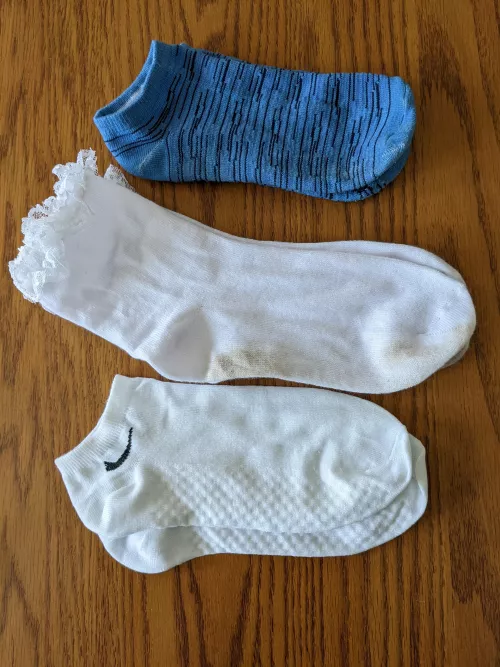 I have these up for grabs. Tell me how long to wear them for you by SoullessSoles