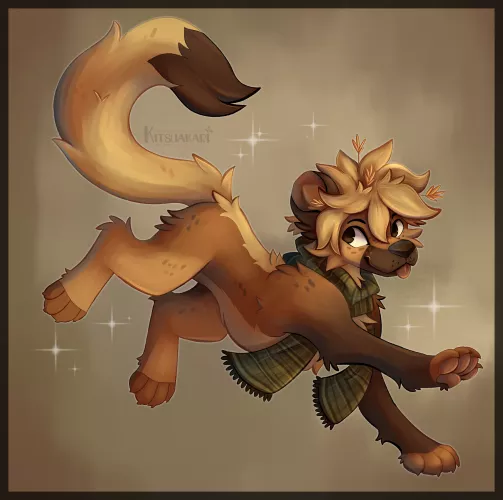 I haven't been feeling well lately so I did some comfort art by kitsuakari