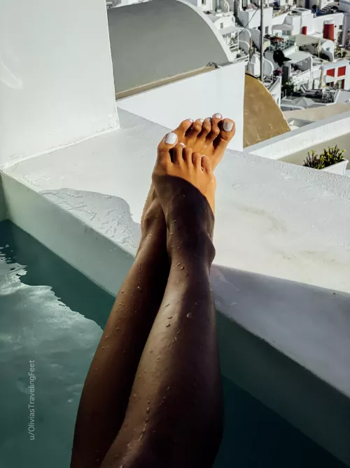 I heard that white nail polish makes your mouth water. 😉 by OliviasTravelingFeet