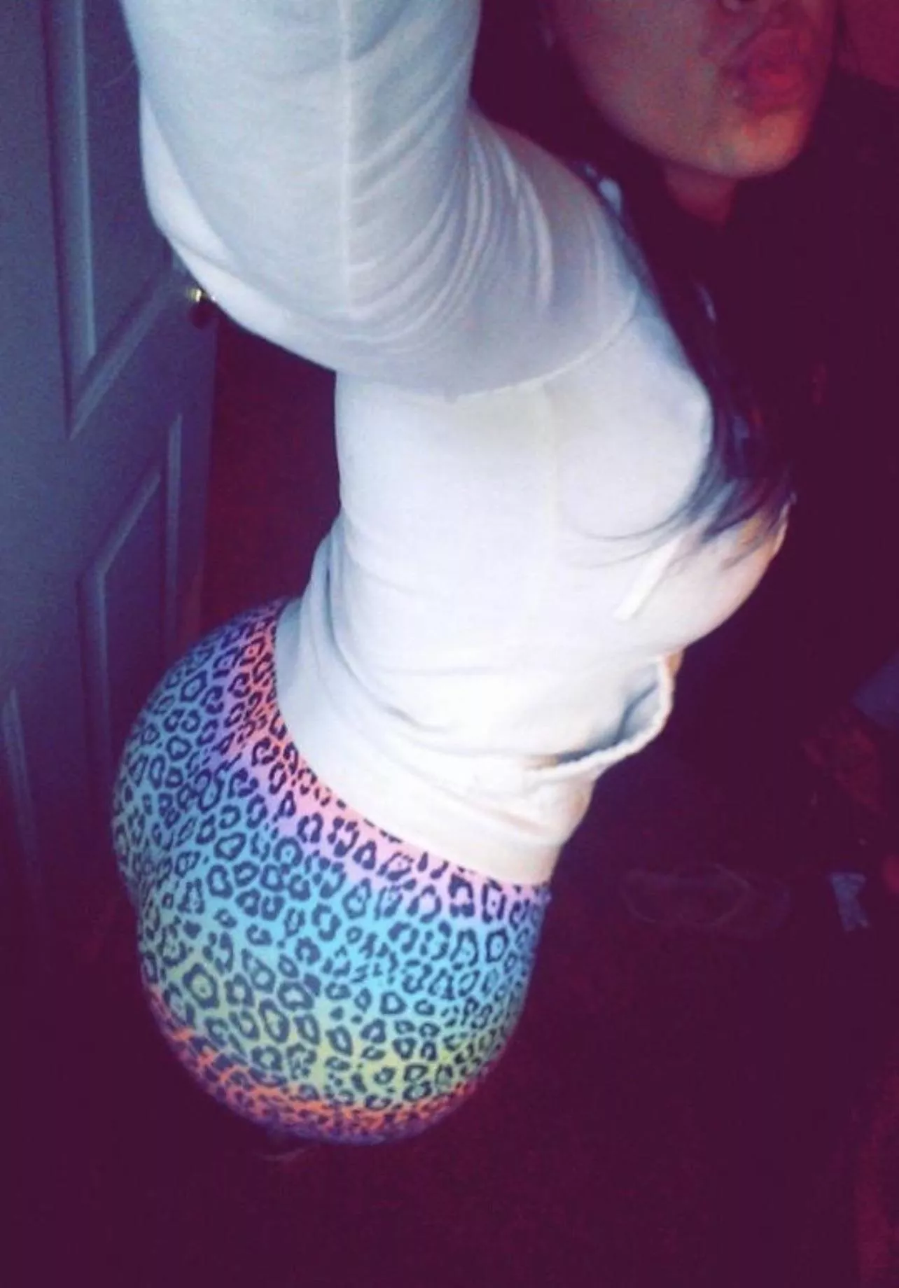 I heard you like your leggings as tight as you like your pussy 😉 posted by NutInsideMILF