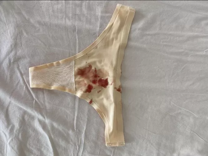 I hide it in my pussy for couple of minutes and that’s the result by babushka0310