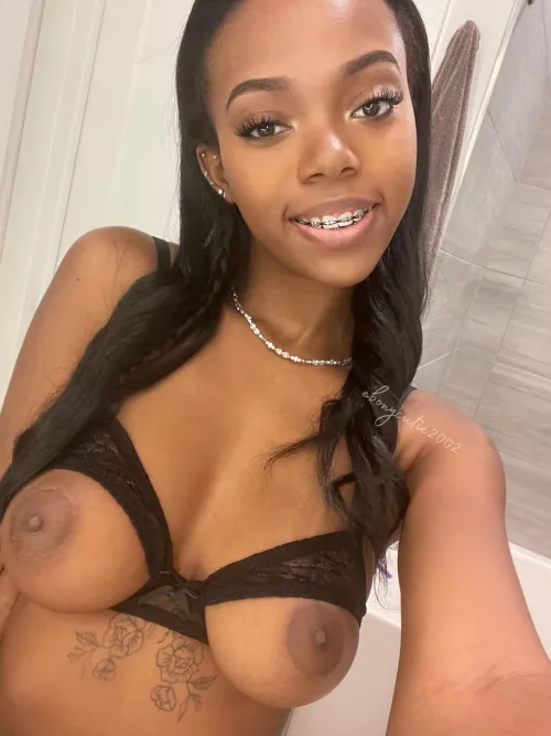 I hope my natural-ness gives you a hard on today! by ebonycutie2002