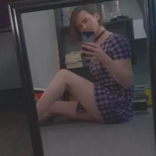 I hope my new dress isn't too short 😅 by DarkraiSpirit