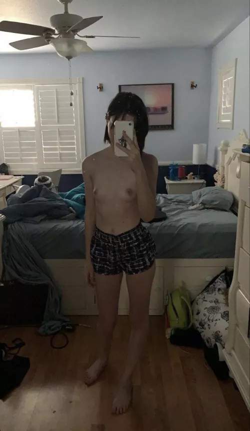 I hope my small boobs get you hard by Tina-loves