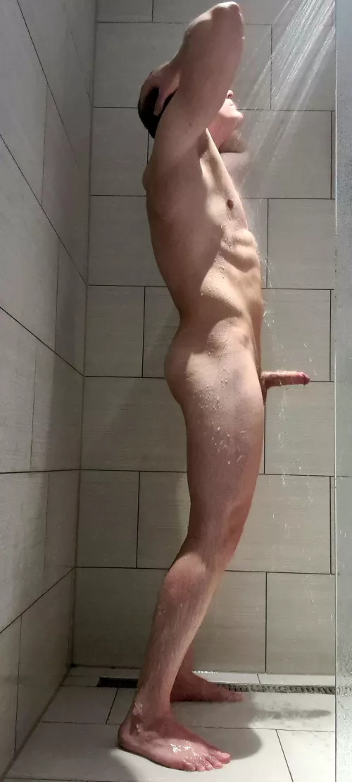 I hope the shower is not the only thing turned on. by Loonizzle