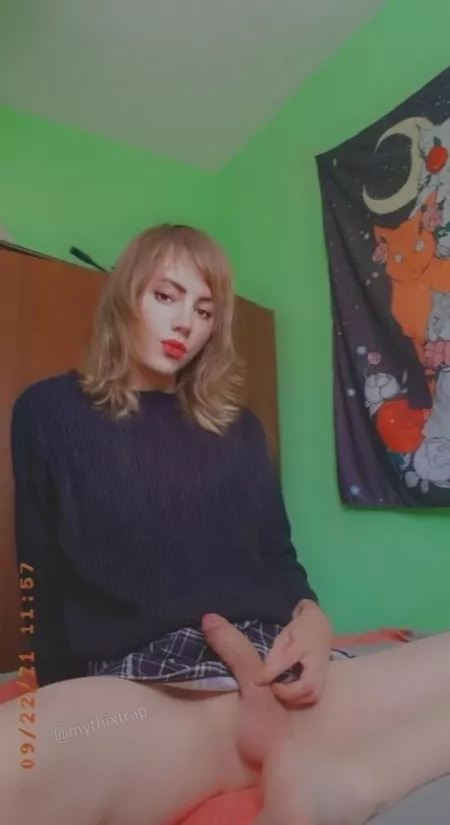 I hope u like my girly cock by CyberLola95