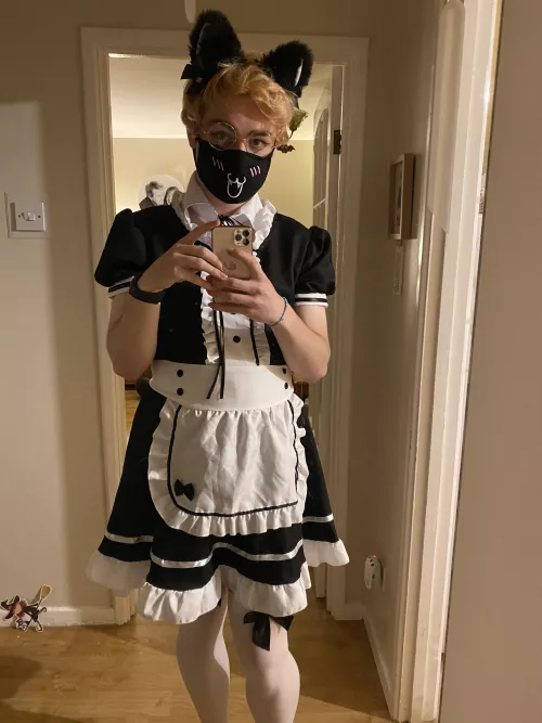 I hope you guys had a good Halloween last night, this was my “costume”👻🎃💕 by WhitewolfFem