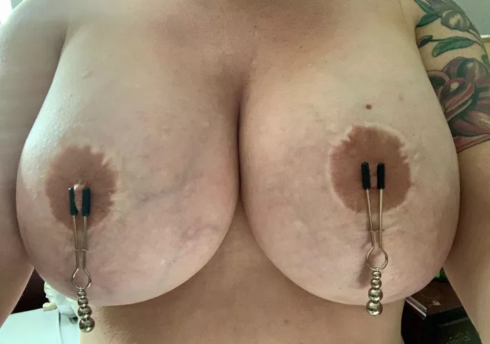 I hope you like jewelry on my tits by hookemhorns0906