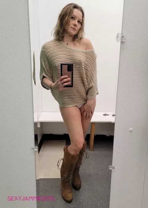 I hope you like my sweater. by SexyJammiescpl