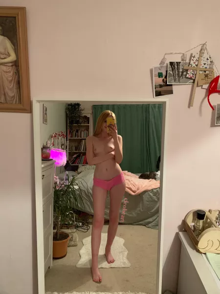 I hope you still find me cute even in my comfy panties 🙈 by cleoheart