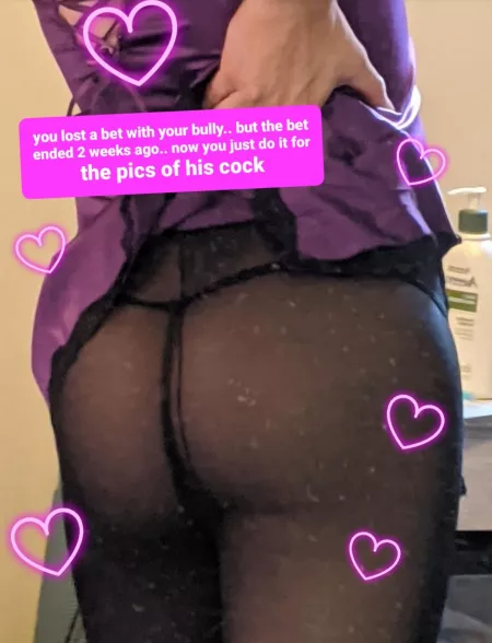 I just can't help it by sissypink99