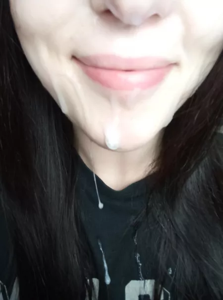 I just love cum 😇🖤 [OC] by [deleted]