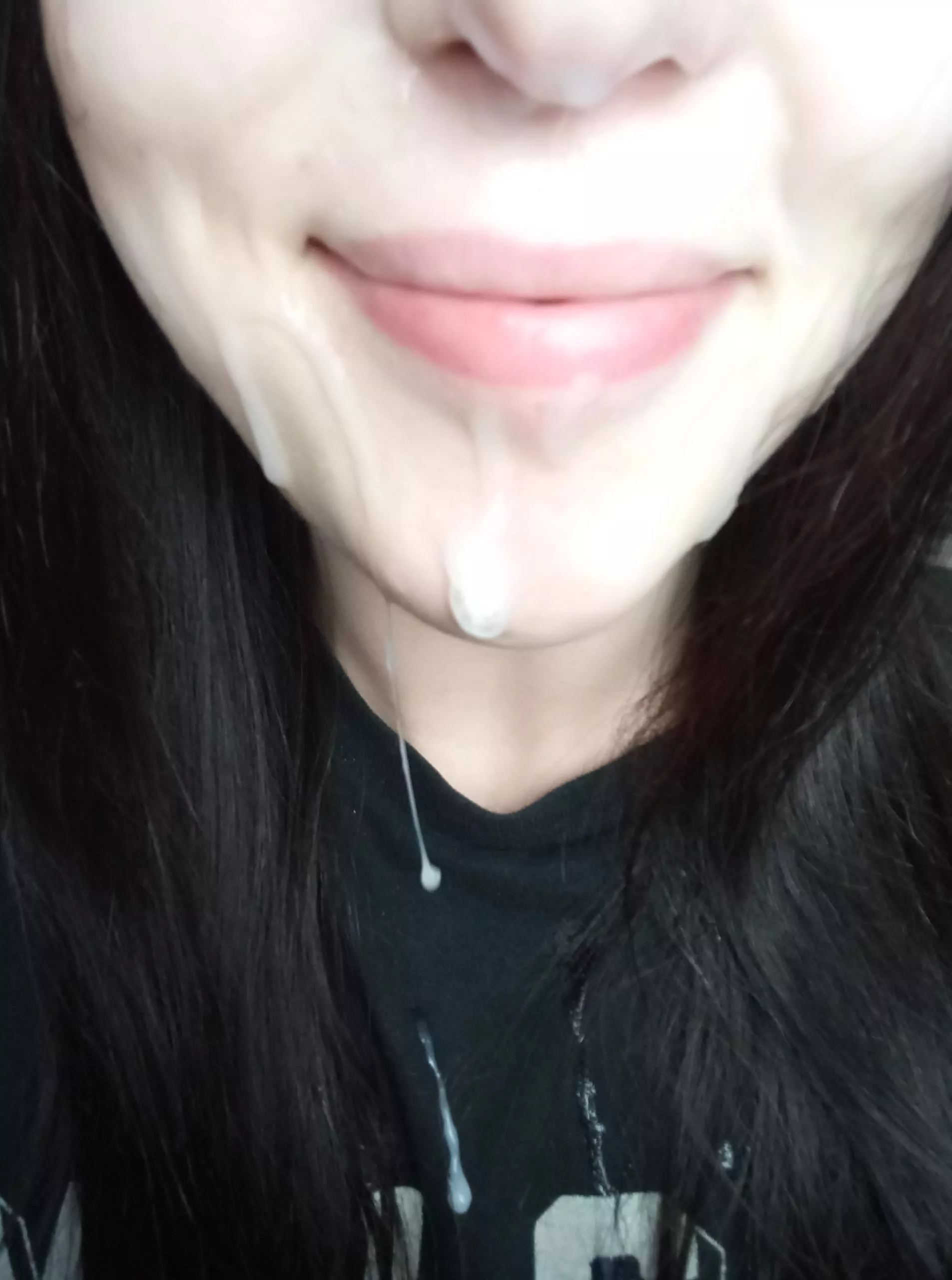 I just love cum 😇🖤 [OC] posted by [deleted]