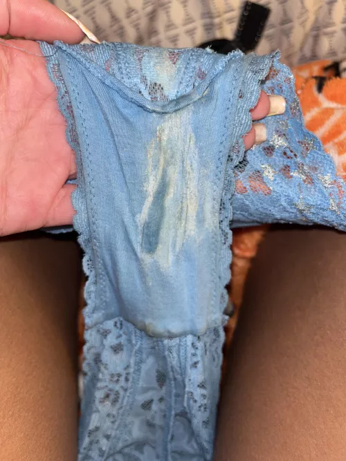 I just put these on a few hours ago but I’ve already had to wipe up my wetness 3 times 😅 by darknessoolala