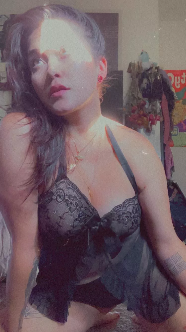 I just wanna lounge around in lingerie all day and be spoiled. Is that so bad? 🥺 posted by [deleted]