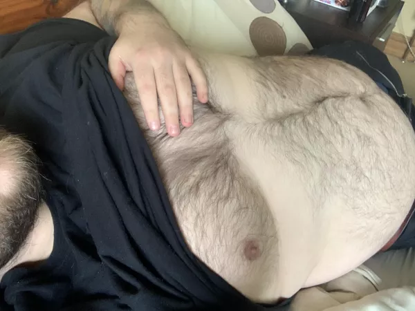 I just woke up from a nap, who wants to lay in the fuzz by SpuntTunker