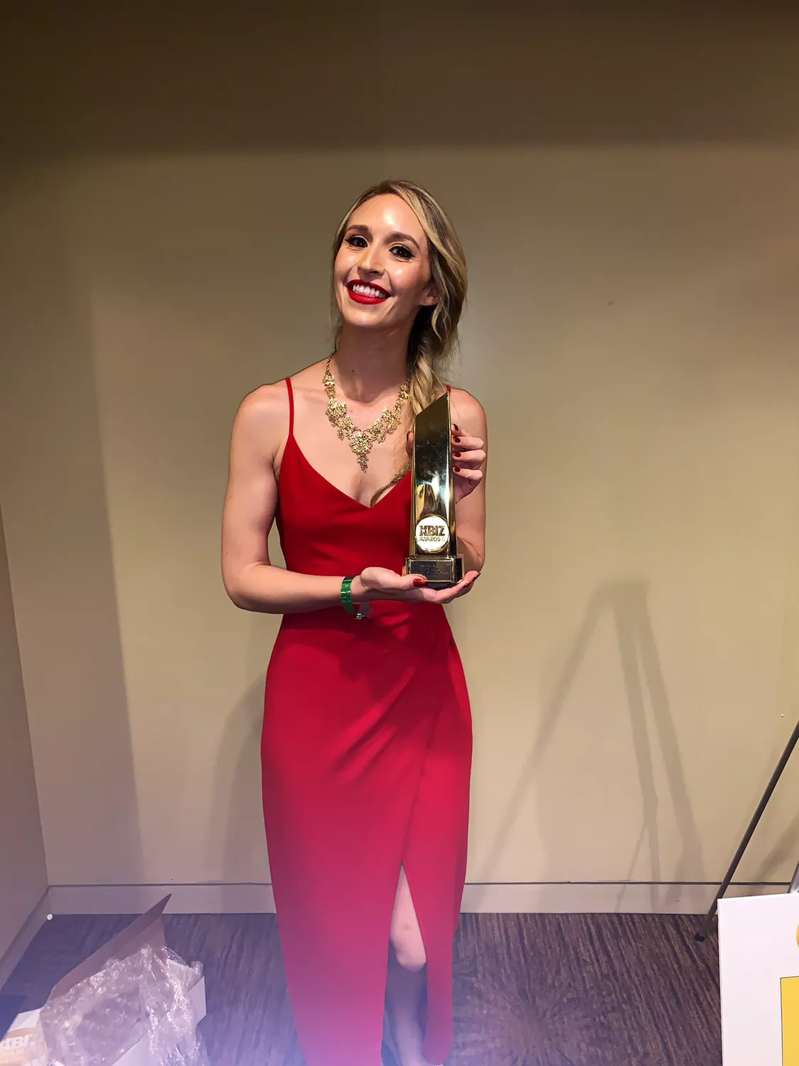 I just won the Xbiz award for Best Gonzo Sex Scene with Mick Blue for Cam Girls: The Movie by Evil Angel❤️ I can’t believe I just won this to be honest. Thank you everyone who supported me this year. I love you all so much ❤️ posted by blonde234