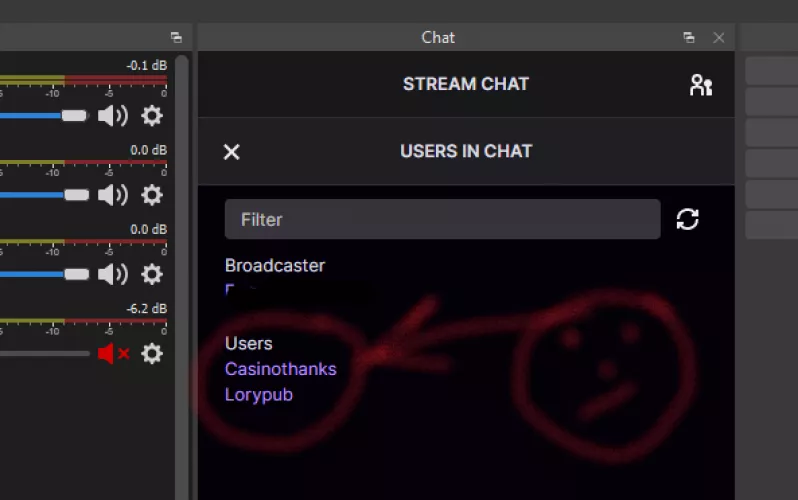 I keep getting these weird users in my feed but they are not real people that I can talk to. how do I block this? Sometimes the list is 10 names long. most lead to just broadcasted chat channels. by engraverwilliam01