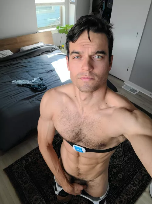 I keep my HR monitor on while fucking so I can keep track of how hard I'm fucking you by Hengst8