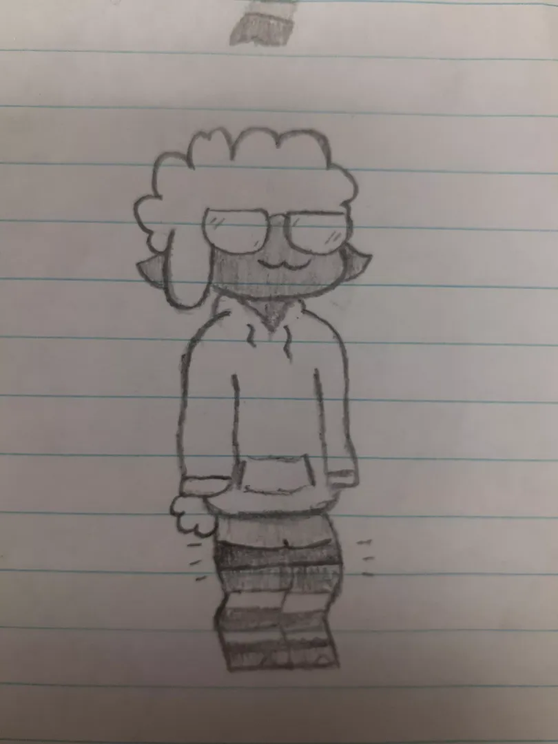 I know it's not as flashy and high quality as all the other posts here, but I wanted to share my recent doodle. Here's my sheep boi lookin shmug posted by The_Yiffologist