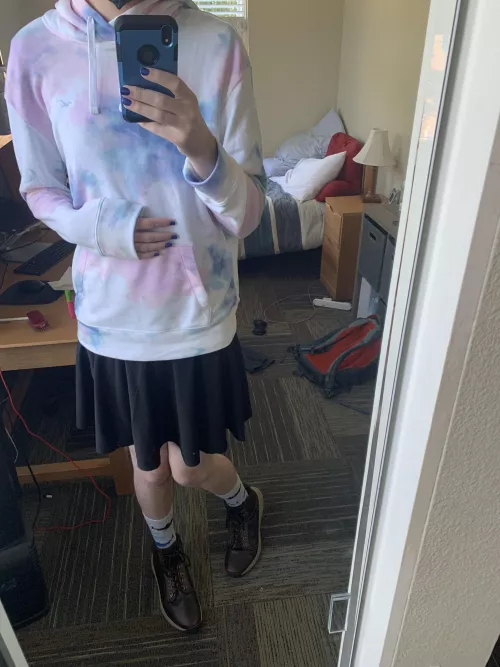 I know it’s not much but it’s my first outfit in public :) by WhoIKnowIAm