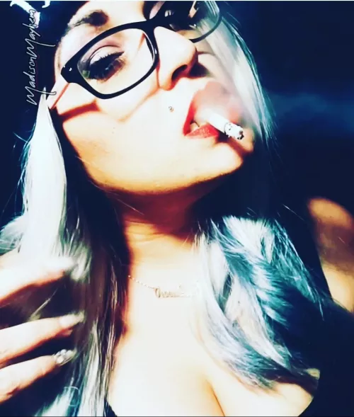 I know looks aren't everything, but I have them just in case 🚬👑🖤 by Madison_Mayhem