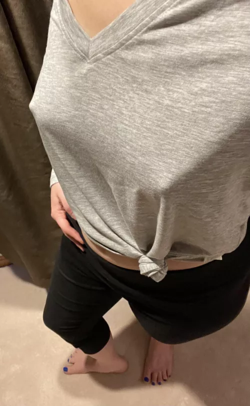 I know the grocery store is going to be busy with a snow storm coming..wonder if I’ll get looks🤔 by MilkyMama88