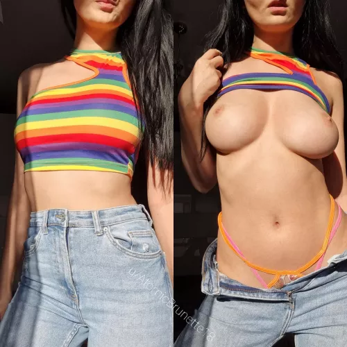 I lifted my shirt up so you don't have to imagine them by atomicbrunette18