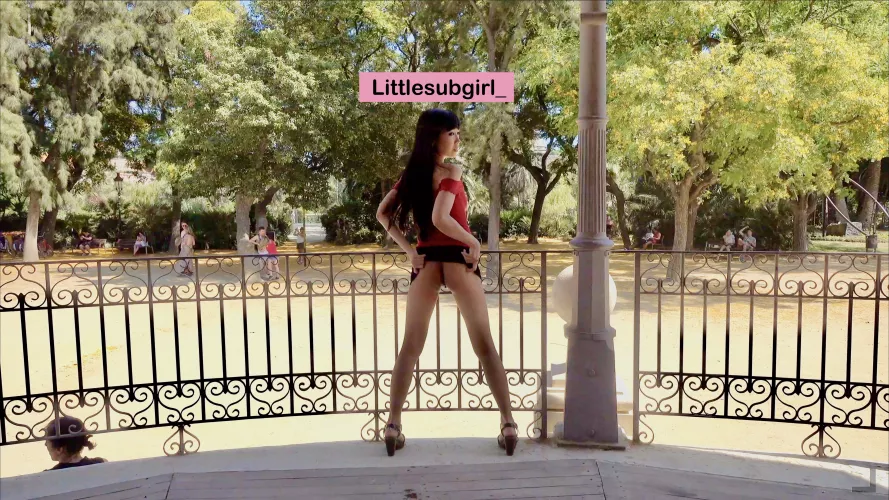 I like being naughty in public by littlesubgirl_