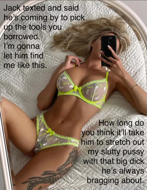 I like the idea of the 1st part of this caption. by stuffhelikes987