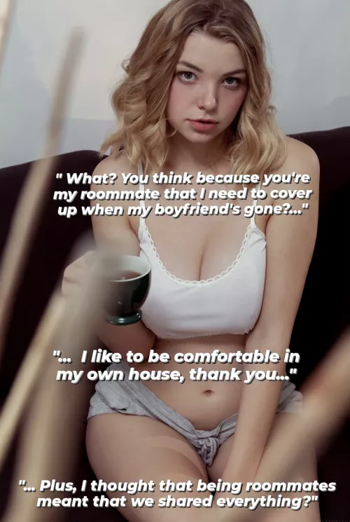 I like to be comfortable... by mongeye