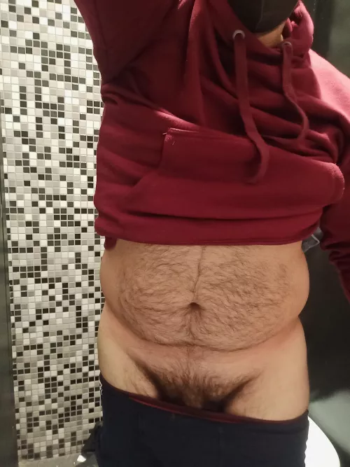 I like to take pics in public toilets... even if it's a bit risky from time to time! by workingonselfesteem