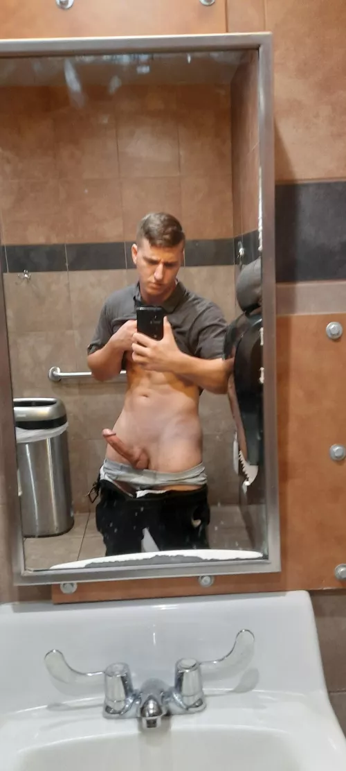 I look mad because I'm at work, some things are looking up though by EstablishmentAfraid2