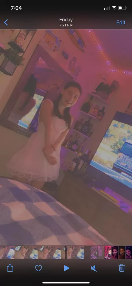 I look so adorable with my new white dress my daddy got me🙈 by [deleted]