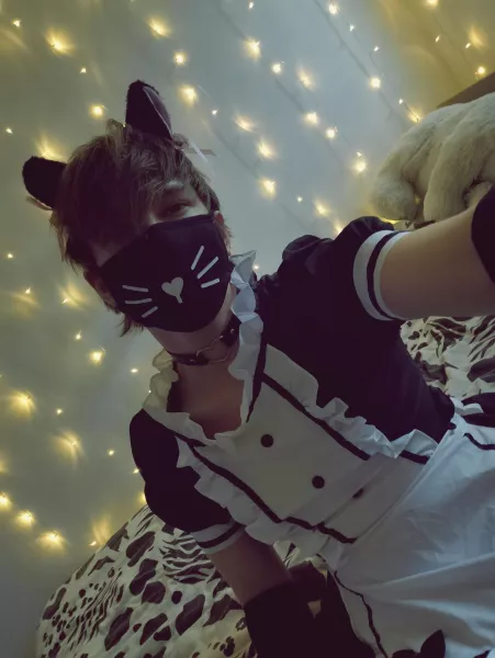 I love being a Femboy~! ❤️ I haven't posted in a good while! What do you think? 😊 by RadiantEmbral