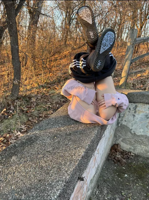I love being a little slut in nature 🥰 [F] by prettybbyxxo