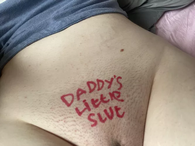 I love being Daddy’s little slut 🥰 by RosiePosie998