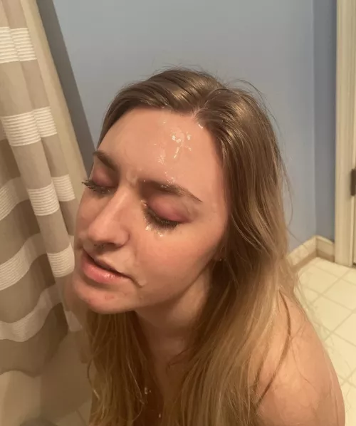 I love being drenched in cum. Does anyone want to add more? by starryniight1