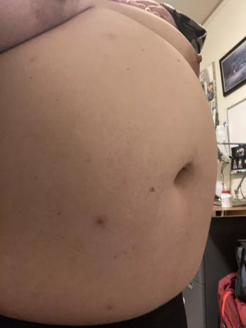 I love being fat! My belly is so huge & full. Thank you for all the supports 😘 by BrattyCurvyAsian