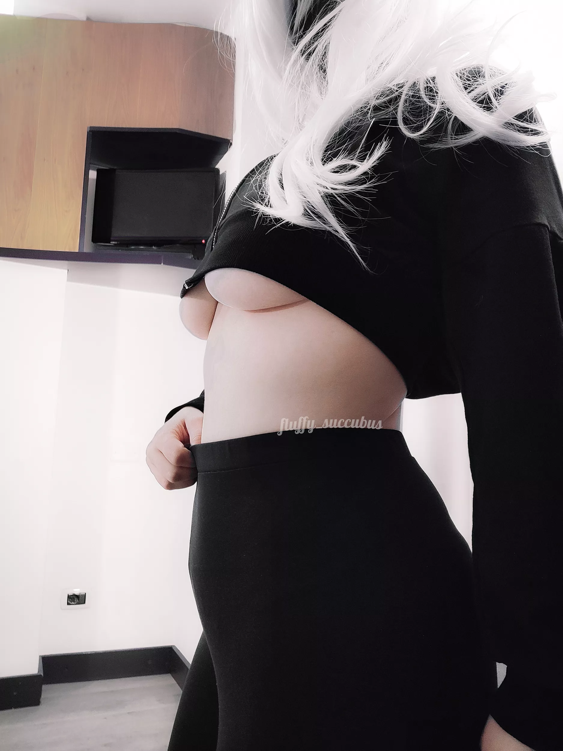 I love being without a bra. It makes me feel free! 😜 posted by fluffy_succubus