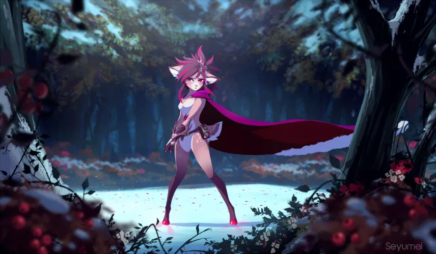 I love deer/doe characters (artwork by Seyumei on DeviantArt) by Pikachuckxd