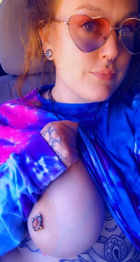 I love flashing my big areolas in public by Outrageous-Chart8062