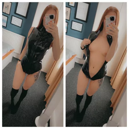 I love getting dressed up, then down, for you guys❣️ by amydyson